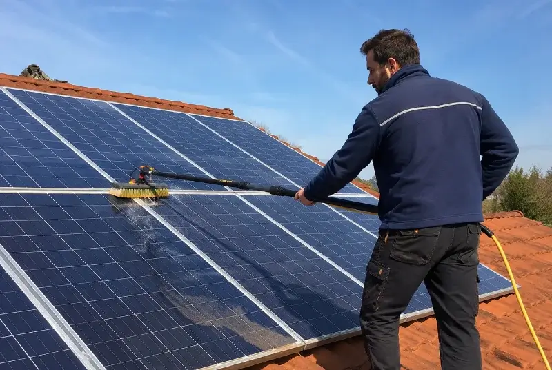 Nettoyage et entretien de panneaux solaires à Dauendorf